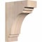 Ekena Millwork Pescadero Smooth Corbel, Douglas Fir, 5 1/2"W x 12"D x 16"H COR06X12X16PEC00SDF - alternate 1